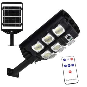 W7101A-3 Napelemes fali lámpa mozgásérzékelővel és távirányítóval + konzol