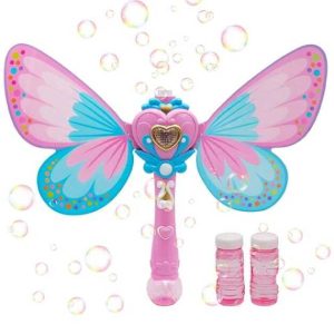 Varázspálca buborékfújó ,zenél és világít , 2 db utántöltővel