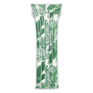 Sun club felfújható matrac , trópusi levelekkel , 171 cm × 66 cm × 22 cm