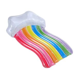 Felfújható szivárvány felhő matrac , 180 cm × 105 cm