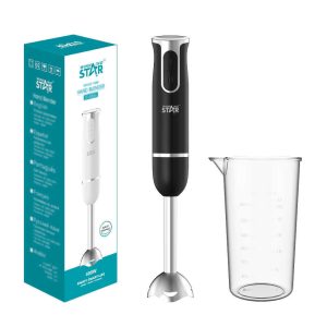 WINNING STAR ST-5553 Elektromos Botmixer – 400W, Rozsdamentes Acél Kés, Mérőedénnyel