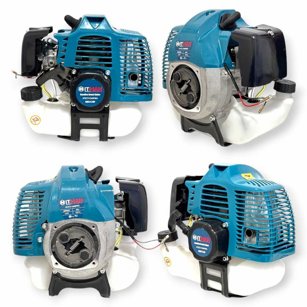 Hitman CT-1541PRO Benzinmotoros Fűkasza és Bozótvágó 12 részes, 6,7 lóerős, 68 cm³ - Image 2