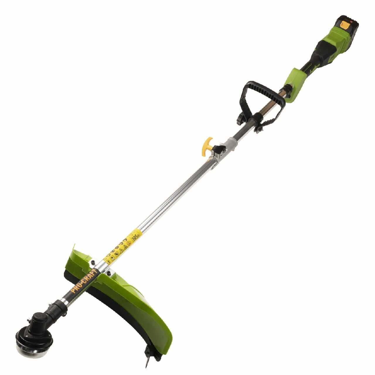 Procraft ATA-40 Proffeszionális dupla akkus fűkasza, sebességszabályzós bozótvágó - Image 2