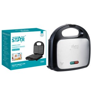 WINNING STAR ST-9370-H Gofrisütő, 750W, Tapadásmentes