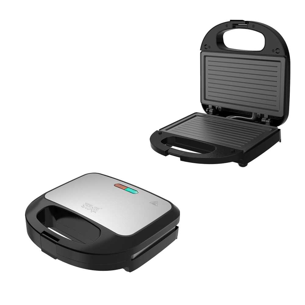 WINNING STAR ST-9370-T Melegszendvicssütő, 750W, Tapadásmentes