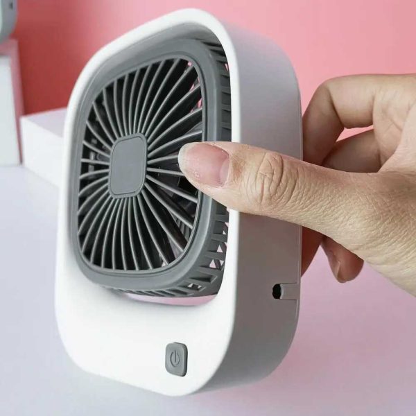 Asztali mini ventilátor KOS-19019 , 2 féle sebességgel , usb töltéssel - Image 2