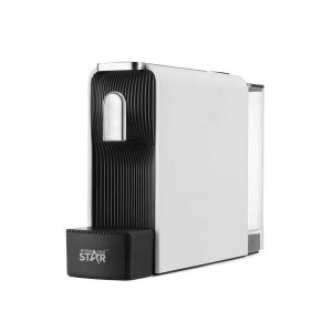 WINNING STAR ST-9746 Kapszulás Kávéfőző, 19 Bar Nyomás, Kompakt, Fehér-Fekete Dizájn