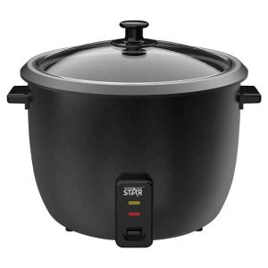 WINNING STAR ST-9345 Elektromos Rizsfőző, 6L, Tapadásmentes Edénnyel, Automata Melegen Tartással