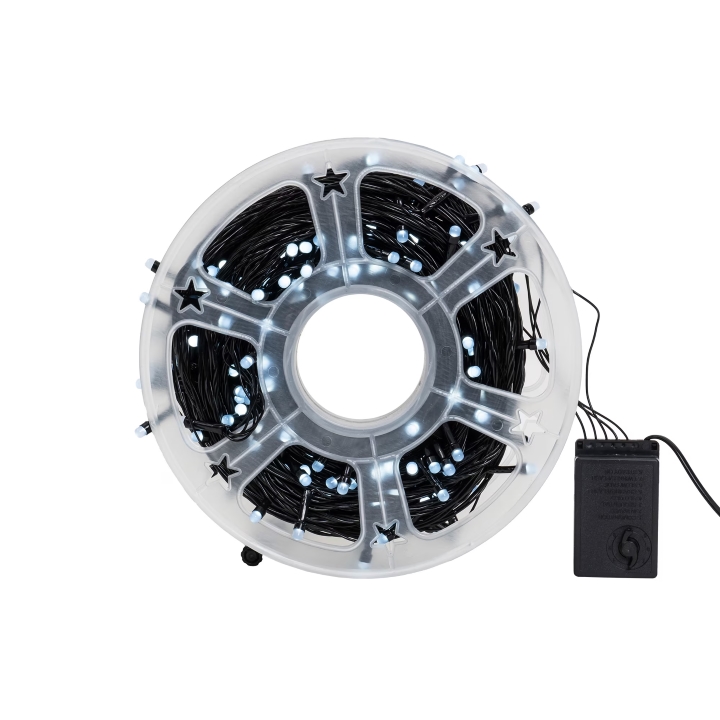 50 méteres, 320 ledes, karácsonyi fényfüzér kültéri választható színekben - Image 11