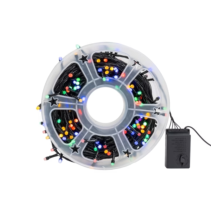 50 méteres, 320 ledes, karácsonyi fényfüzér kültéri választható színekben - Image 13