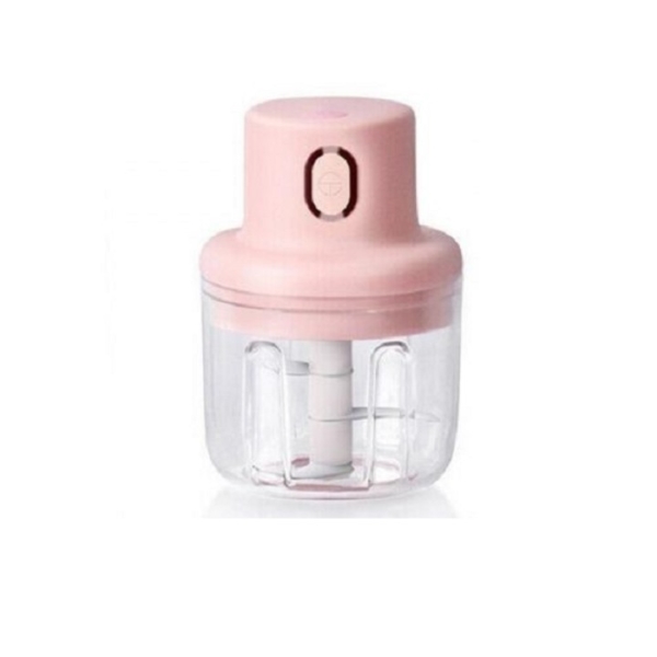 Fokhagyma aprító, daraboló 45W, 250ml, akkumulátoros, tölthető, rózsaszínű - Image 6