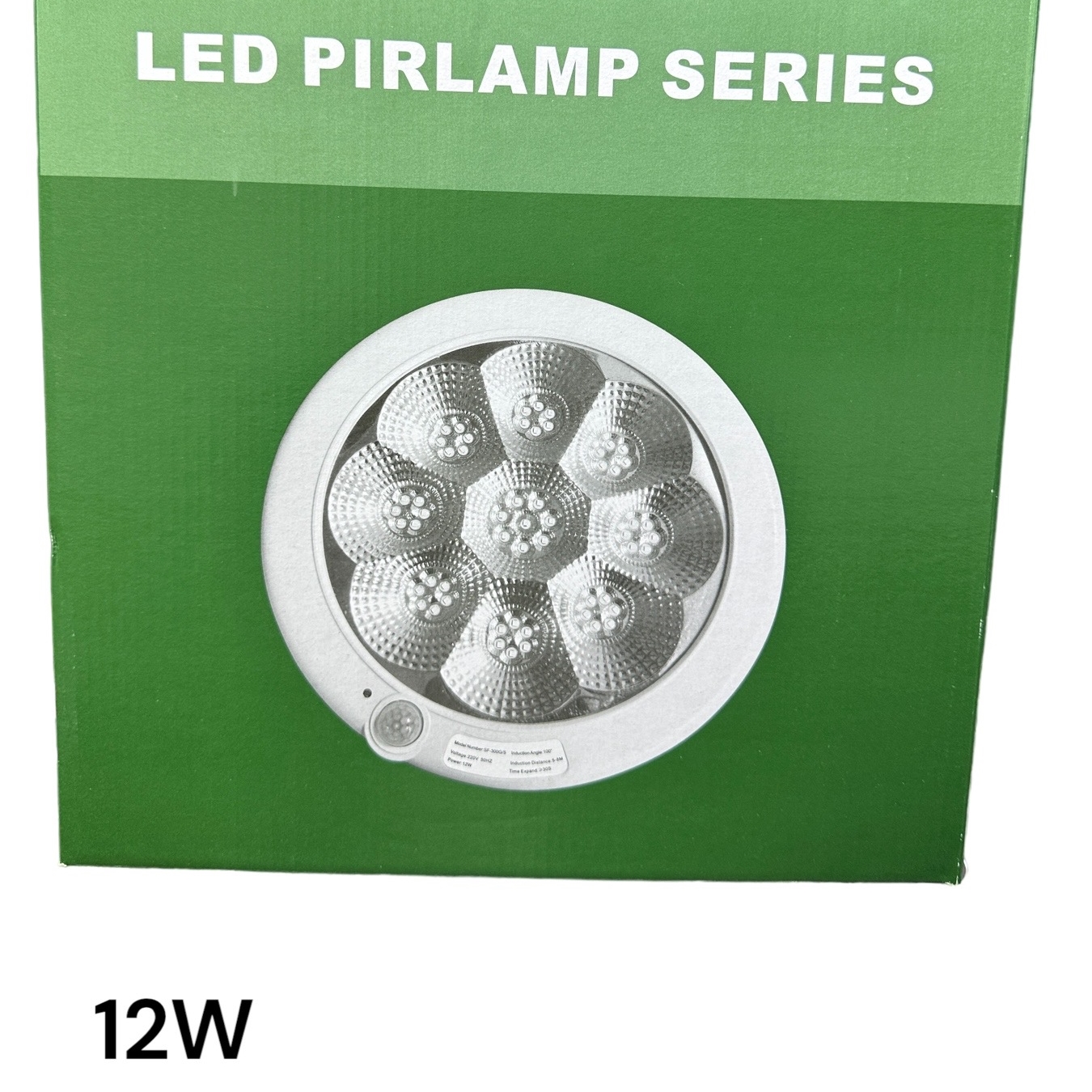 12 W LED fali lámpa mozgásérzékelővel, hideg fehér fényű - Image 2