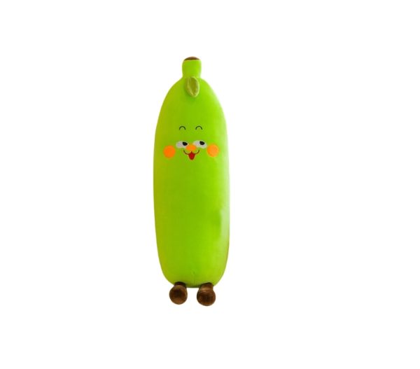 Pihe puha zöld banán plüss , 60 cm - Image 2