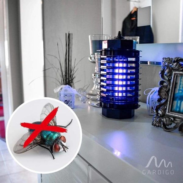 Rovar és bogárölő UV lámpa, fekete rovarcsapda 220 V - Image 3