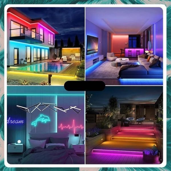 MDX-19 LED NEON RGB vágható szalag, telefonos applikációval és távirányítóval, élő zene követéssel - Image 3