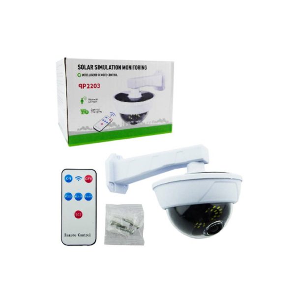 QP-2203 Álkamera és napelemes mozgásérzékelős LED lámpa, távírányítóval! - Image 2