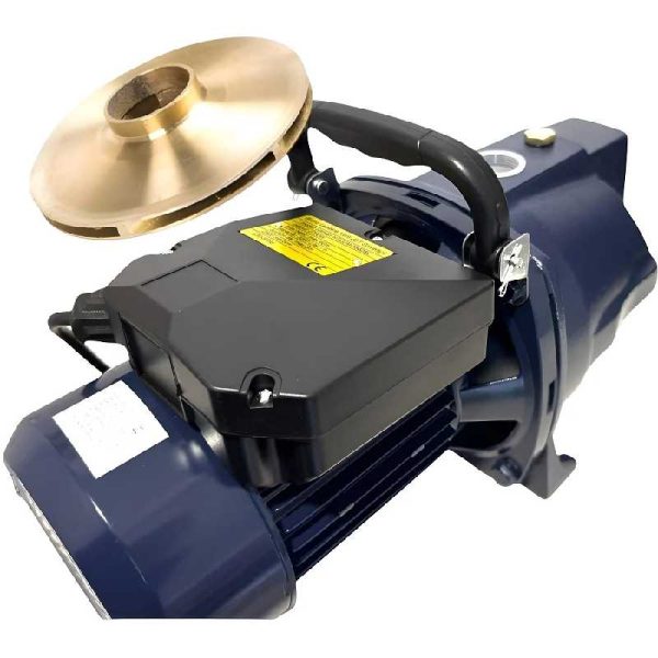 Hitman JSM-6832BZ Kerti JET Szivattyú – Bronz Lapáttal, 2750W, 6.0 bar, IP44 védelemmel - Image 2