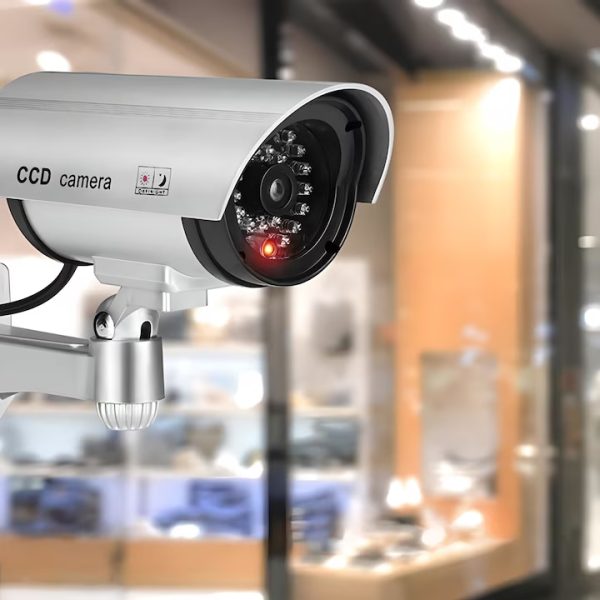 OEM Kültéri vízálló álkamera, villogó piros LED-del - Image 7