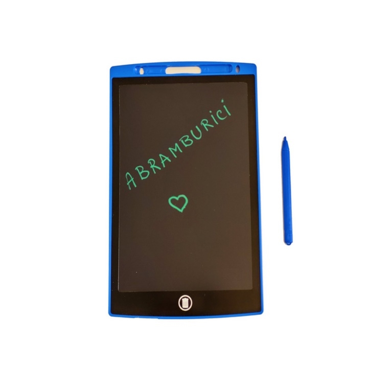 Lcd rajztábla tollal gyerekeknek , kék színben