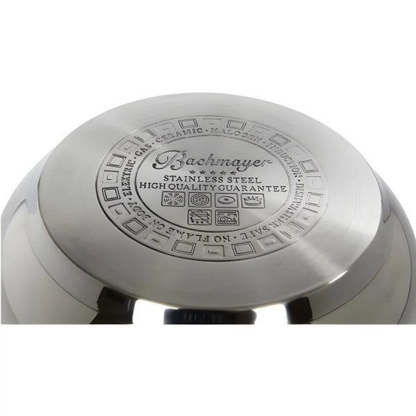Bachmayer BM-3003 indukciós 6 részes rozsdamentes acél edénykészlet, - Image 2
