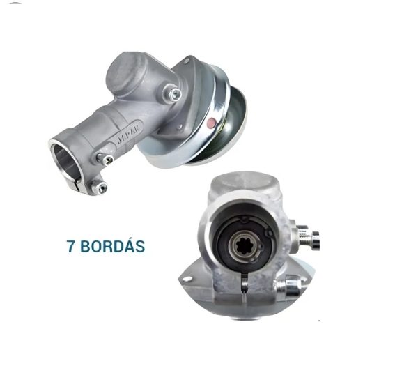 Univerzális szöghajtómű fűkaszához 7 bordás 26 mm Fűkasza rúdhoz - Image 2
