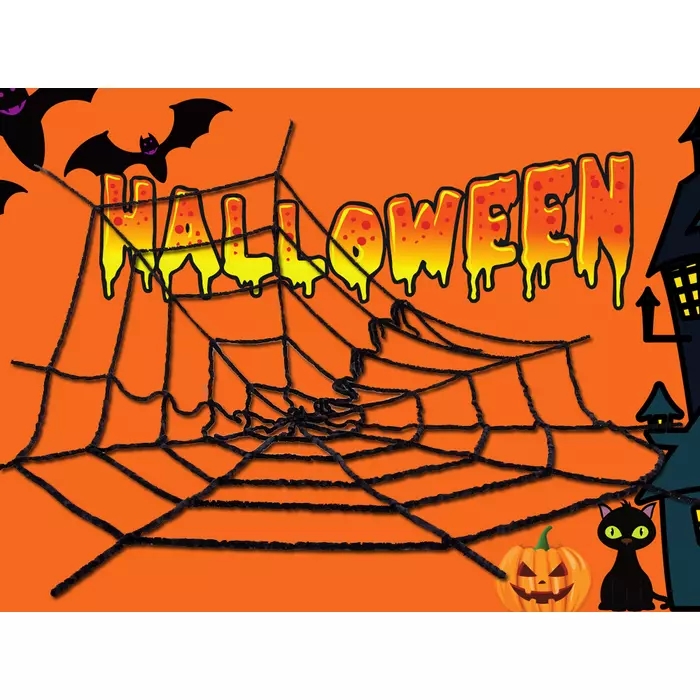Pókháló halloweeni dekoráció - Image 2