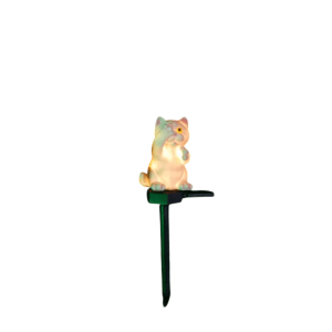 Cicás napelemes kerti lámpa, 45 cm