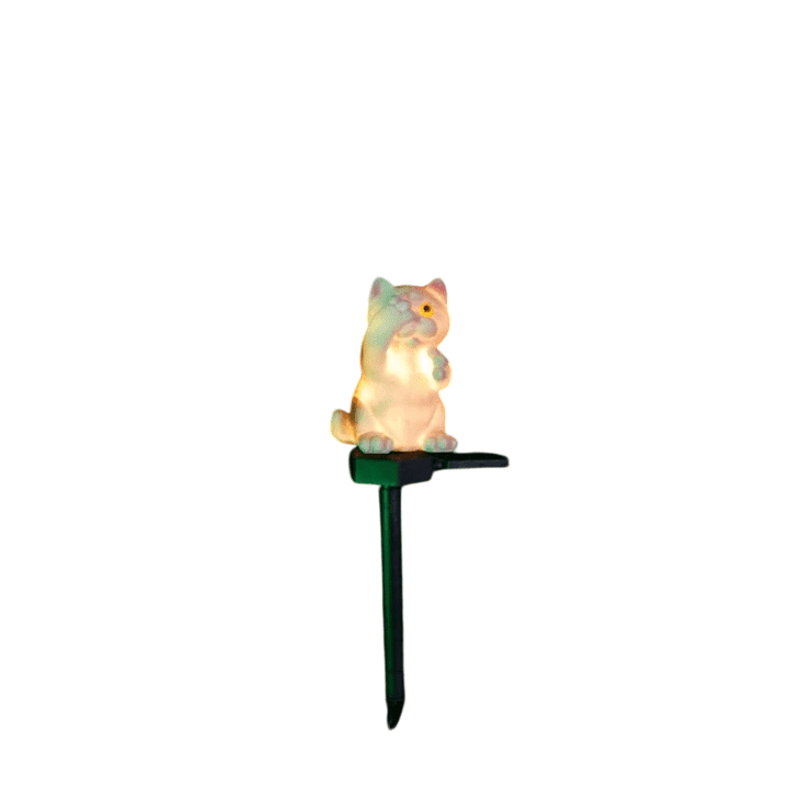 Cicás napelemes kerti lámpa, 45 cm