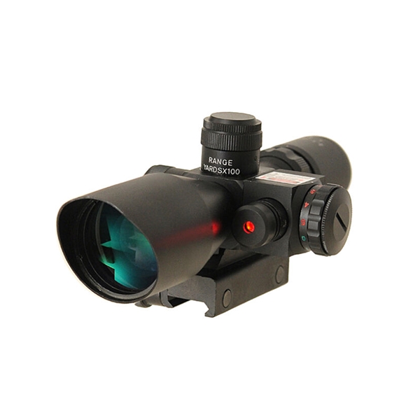 Fegyvertávcső, céltávcső 2.5-10x40, lézerrel - Image 3