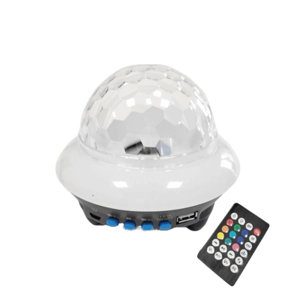 Bluetooth hangszóró és RGB kivetítő éjszakai lámpa.