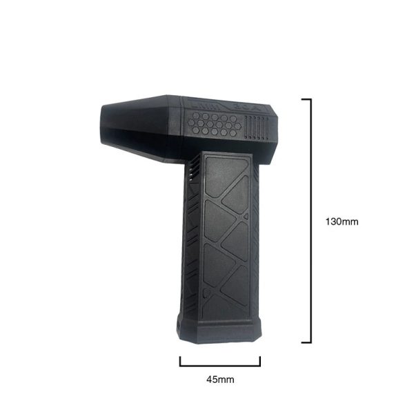 Turbo Fan X3 Mini ventilátor, USB, 13000RPM, fekete 130x45 mm - Image 7