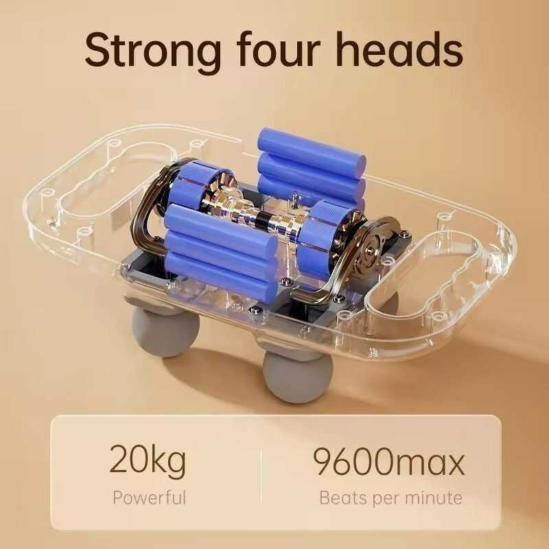 MDHL MD-8078 Masszírozó készülék 4 vibrációs fejjel - Image 7