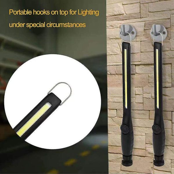 Akkumulátoros LED munkalámpa mágneses és 360 fokos 8 W - Image 3
