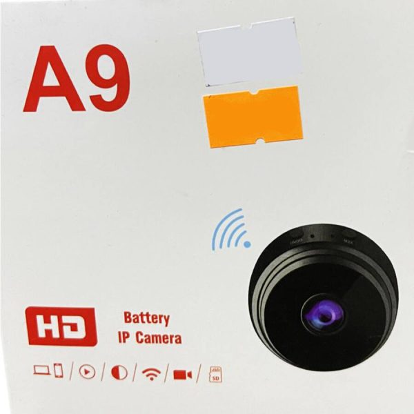 A9 WiFi-s éjjelátó mini kamera - Image 2