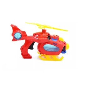 Buborékfújó helikopter zenél és világít
