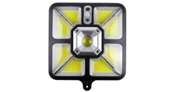 YT-226 Napelemes utcai lámpa 220 SMD+15 COB led távirányítóval - Image 2