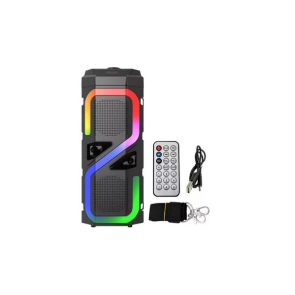 Bluetooth hangfal távirányítóval beépített LED világítással ABS-4203