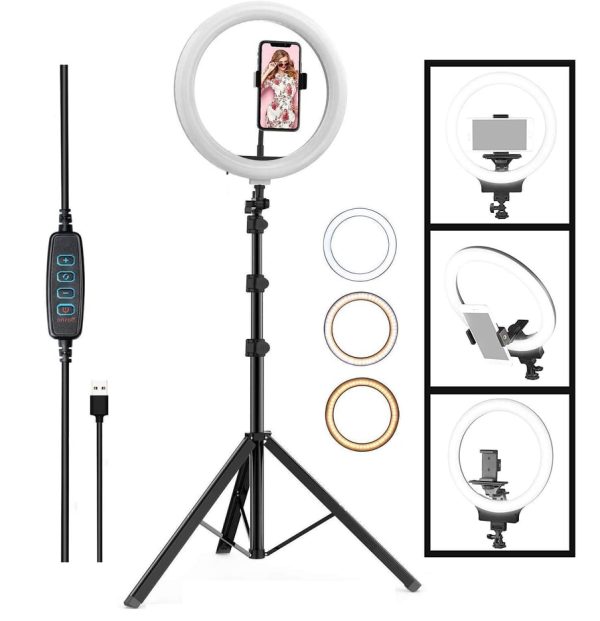 Rgb szelfi stúdió lámpa  TikTok állvány 26 cm - Image 12