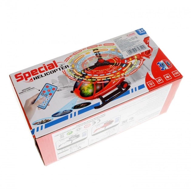 Helikopter világít, zenél, repül, távirányítóval - Image 2