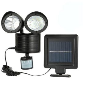 LUFA-001 Napelemes, mozgásérzékelős, kültéri lámpa