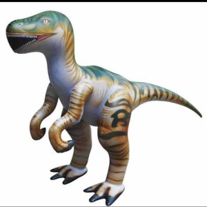 Felfújható Velociraptor ,játék dinó gyerekeknek
