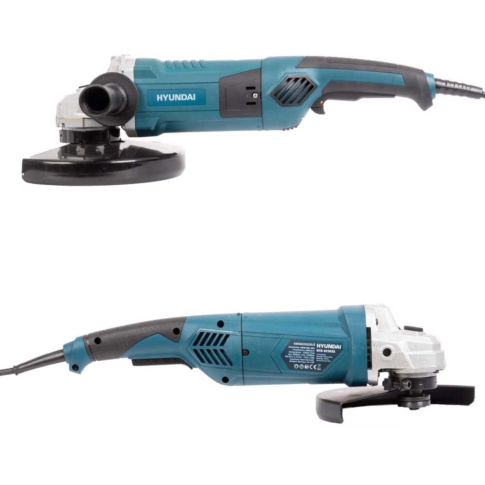 Hyundai HYD-82302A Nagy Flex 2200W, 230mm Sarokcsiszoló - Image 3