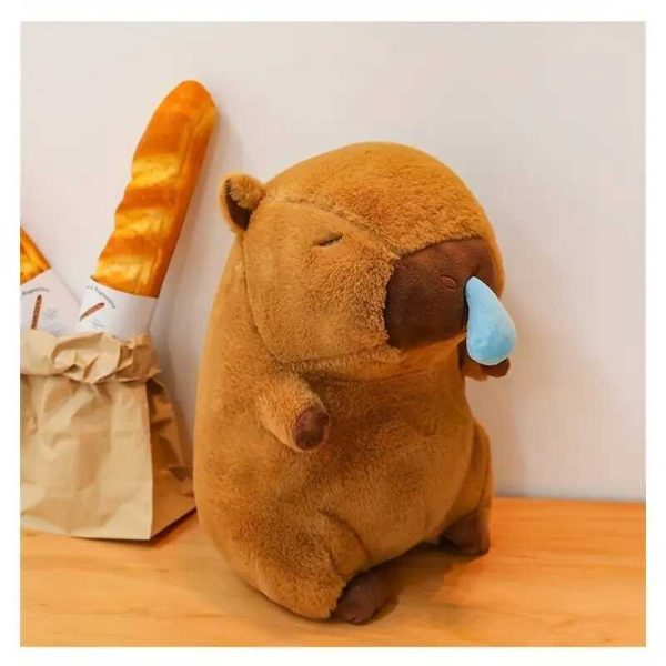 Capybara plüss , barna , 60 cm - Image 3