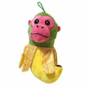 Chimpanzini banani plüss kulcstartó , 13 cm