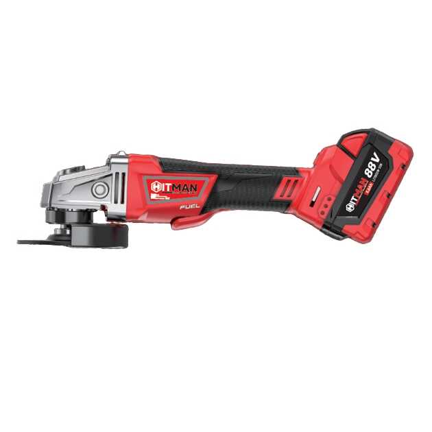 Hitman M18-6808XC Akkumulátoros Sarokcsiszoló 125mm 88V - Image 2
