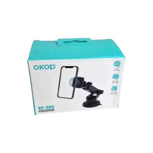 Okop KP-905 Mágneses telefontartó szélvédőre tapadókorongos rögzítéssel - Image 2