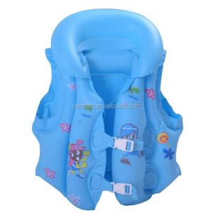 Mentőmellény gyermekeknek S méretben Testreszabott felfújható kék