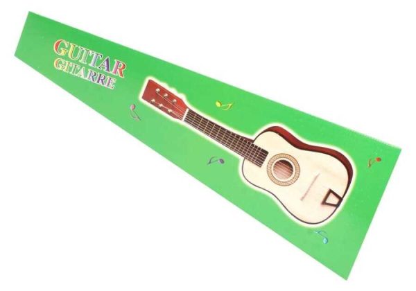 Fából készült klasszikus gitár gyerekeknek , 6 húrós - Image 2