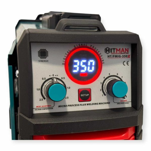 Hitman HT-FMIG-350X Inverteres Hegesztőgép 350A, Porbeles/MMA/TIG-Lift - Image 2