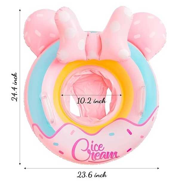 Minnie masnis beleülős úszógumi gyermekeknek 3 éves korig - Image 2